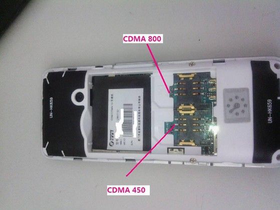 Dual Cards Dual Standby CDMA + CDMA HK-QF659