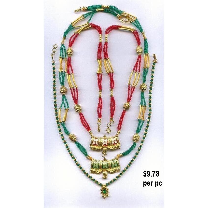 imitation and fashion necklaces