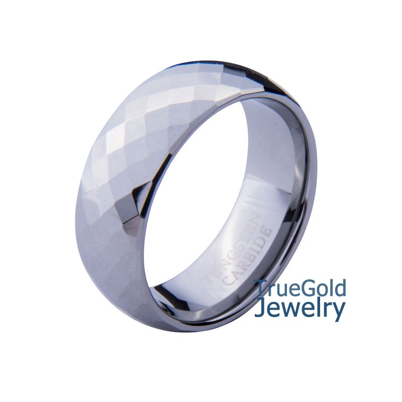 Tungsten Carbide ring, faced tungsten ring