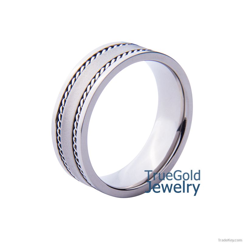 Titanium ring, 2014 fashion classical titanium ring