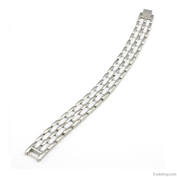 Stainless steel bracelets, ceramic bracelets