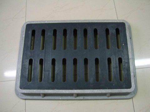 C250 400*600mm sewer cover  smc manhole cover sewage cover