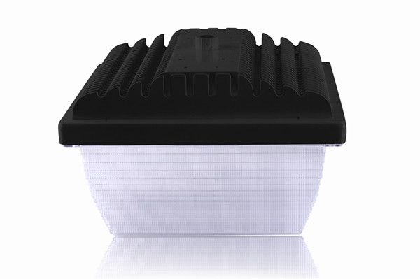 Square LED canopy low bay light UL listed E354939 available for motion sensor