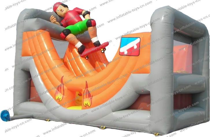 Top Quality kids amusement park inflatable slide