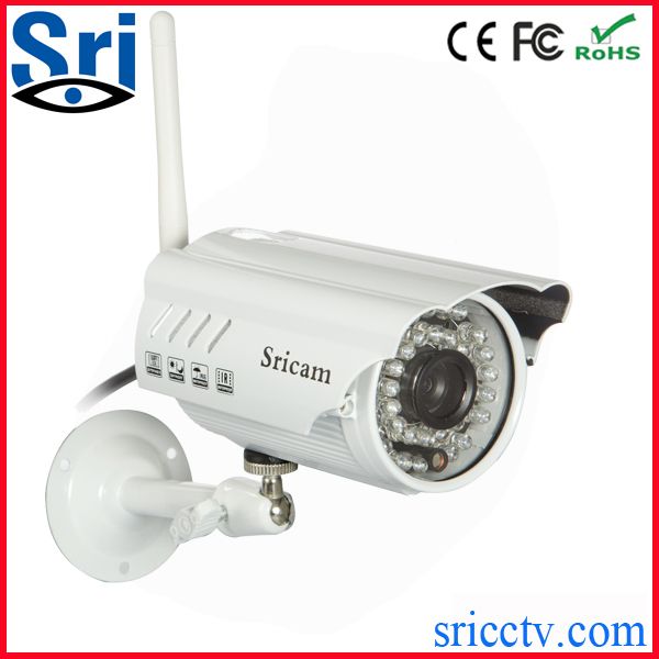 Sricam factory outdoor night vision infrared 720p wireless IP camera