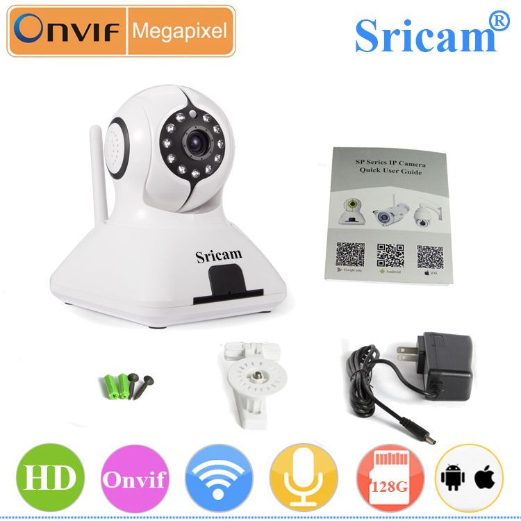 Sricam SP006 Dome Indoor IR-Cut WIFI Wireless IP Camera