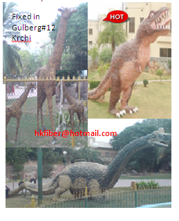 FRP monuments, animals statue, sculpture