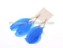 Natural Feather Earrings
