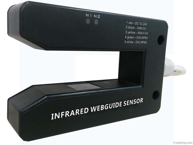 infrared web guide sensor