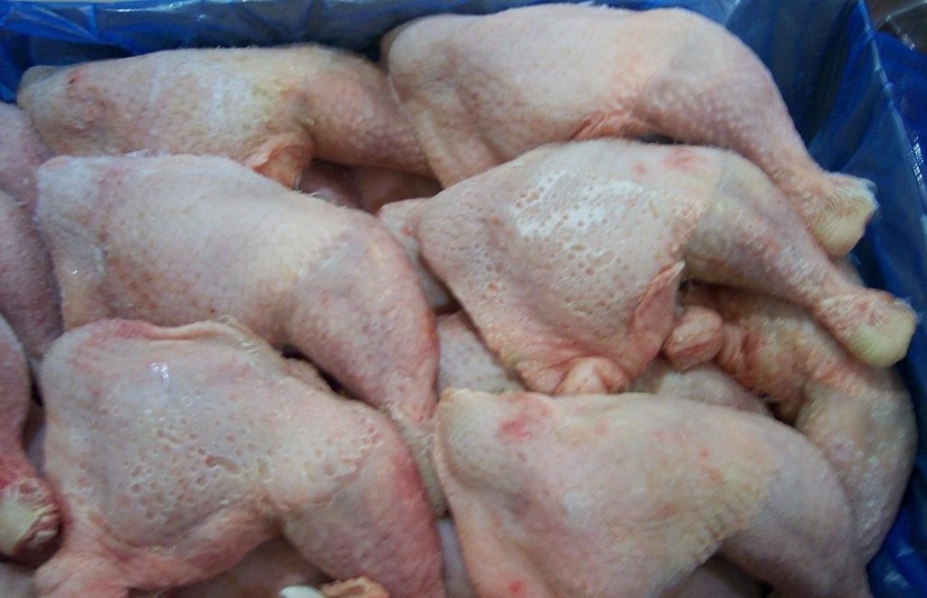 frozen chicken meat