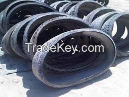 scrap truck tyre 3 cuts