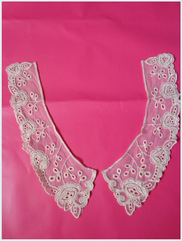 embroidery collar lace