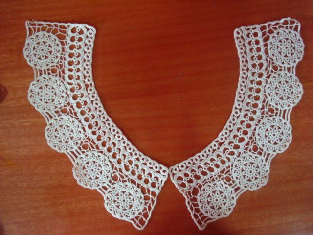 embroidery collar lace