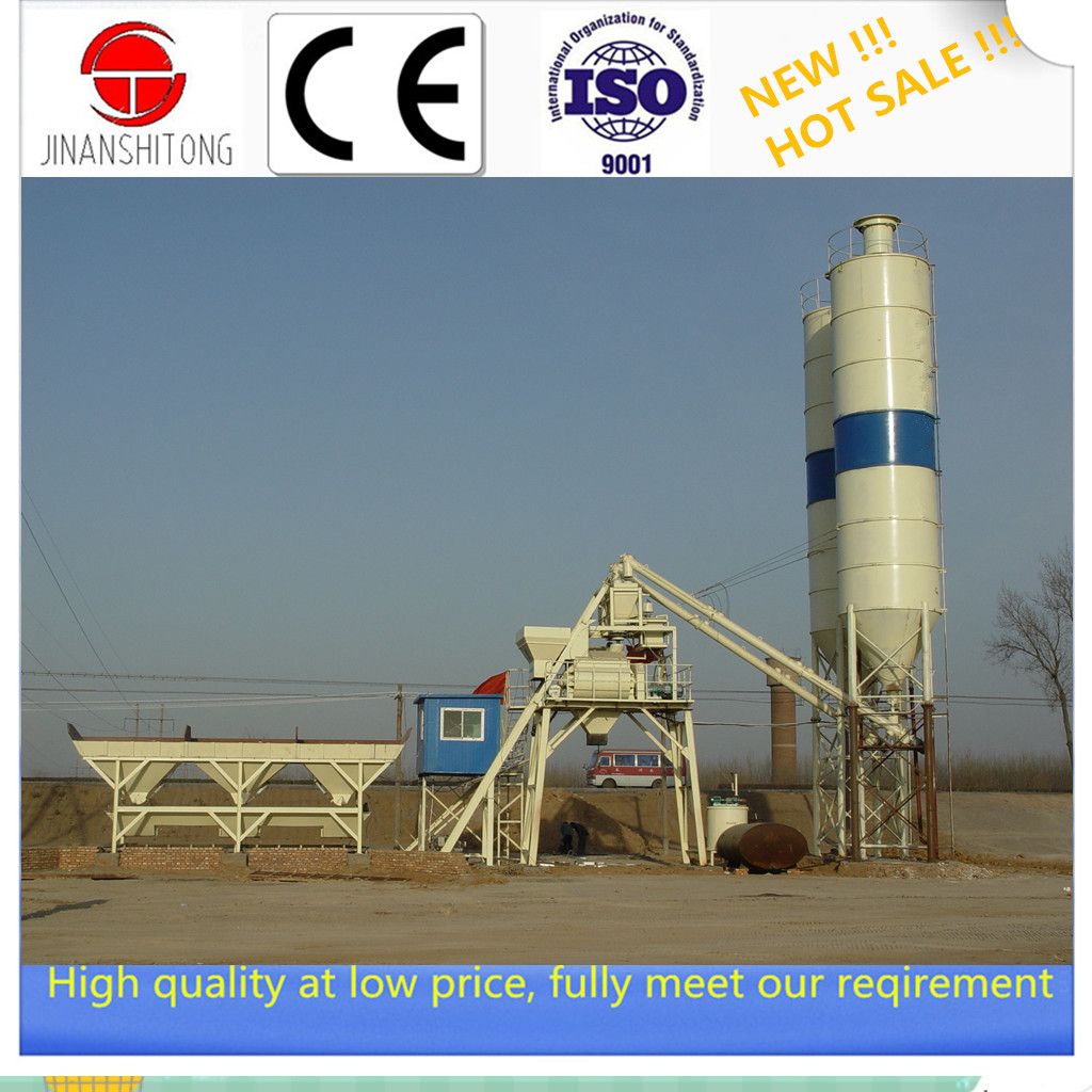 China made high quality concrete batching plant mixer HZS25