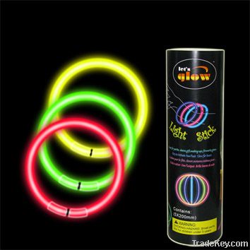 8" Glow Bracelets and Necklace Glow In The Dark Stick