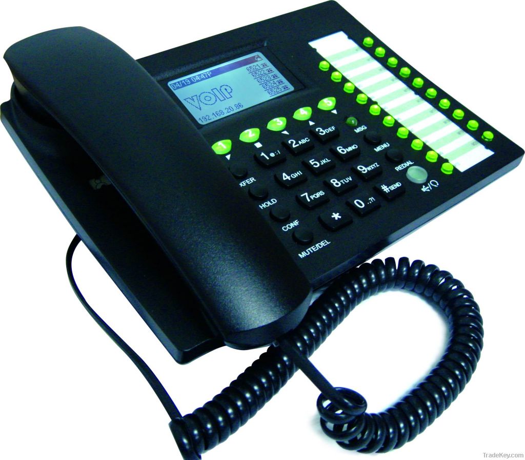 IP652 Cutting-Edge Multiple Functional PoE VPN voip phone