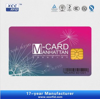pvc contact IC card manufacturer