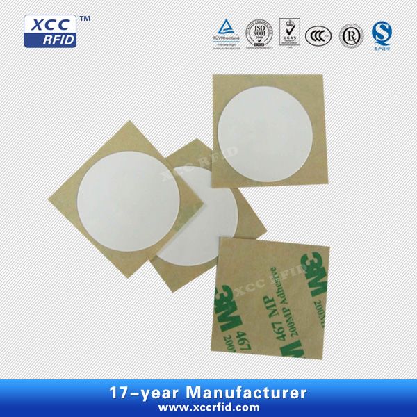 13.56mhz ISO 14443A MF 1K s50 RFID sticker tag