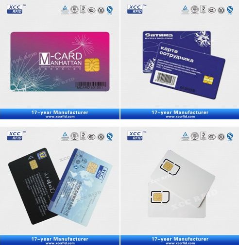 pvc contact IC card manufacturer