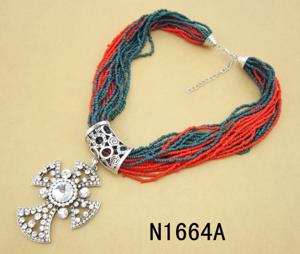 2014 FASHION exaggerated line alloy  Necklace
