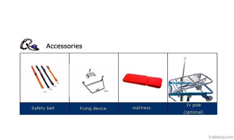 Hot selling aluminum ambulace stretcher