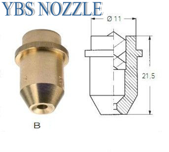 1/8B-316SS0.5,0.5 nozzle,B hollow cone spray nozzle