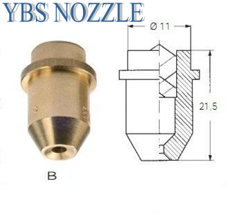 B full cone spray nozzle