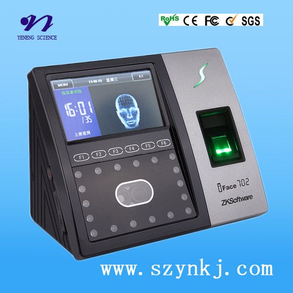 iFace 702 Biometric zkteco fingerprint time attendance with face recognition