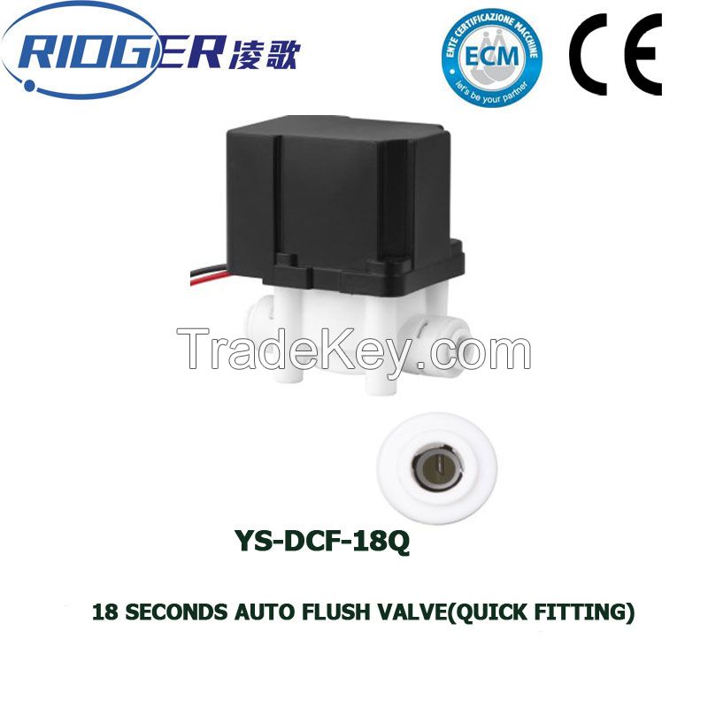 18 seconds Auto flush solenoid valves for water purifier