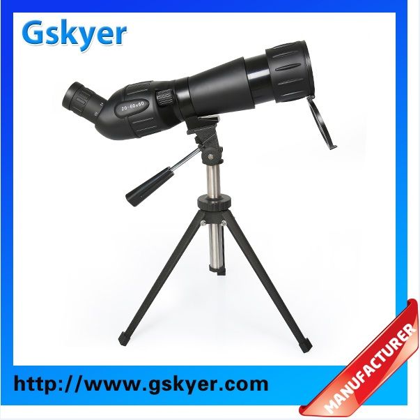 High Power Spotting Scope With Tripod 20-60x60