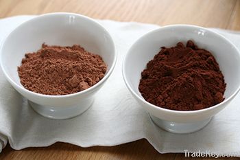 natural or alkalized cocoa powder