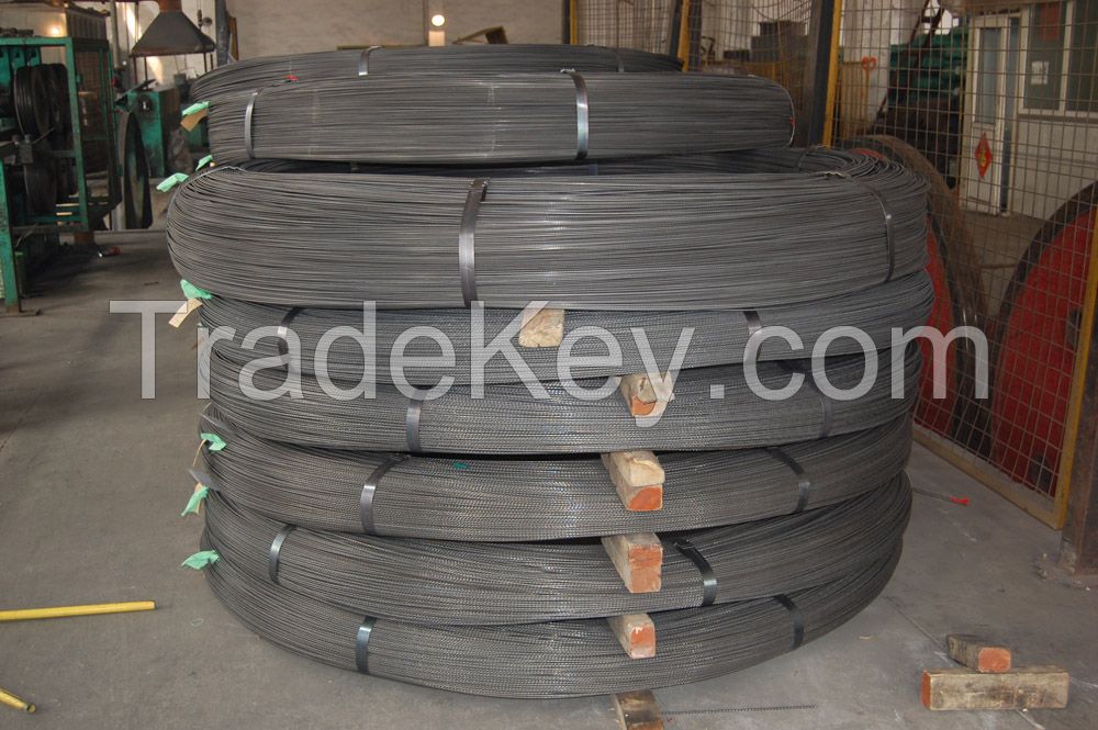 5MM/7mm/9MM low relaxtion steel wire for prestressed concrete for sleeper