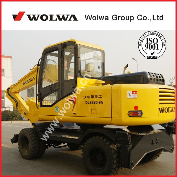 china new mini excavator DLS880-9A hydraulic excavator for sale