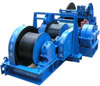 Friction Type Slow Speed Winch For Construction