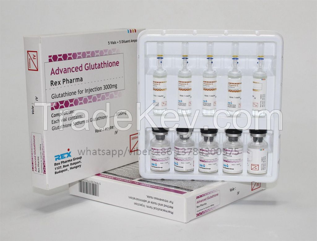 injectable skin whitening Glutathione for injection 3000mg