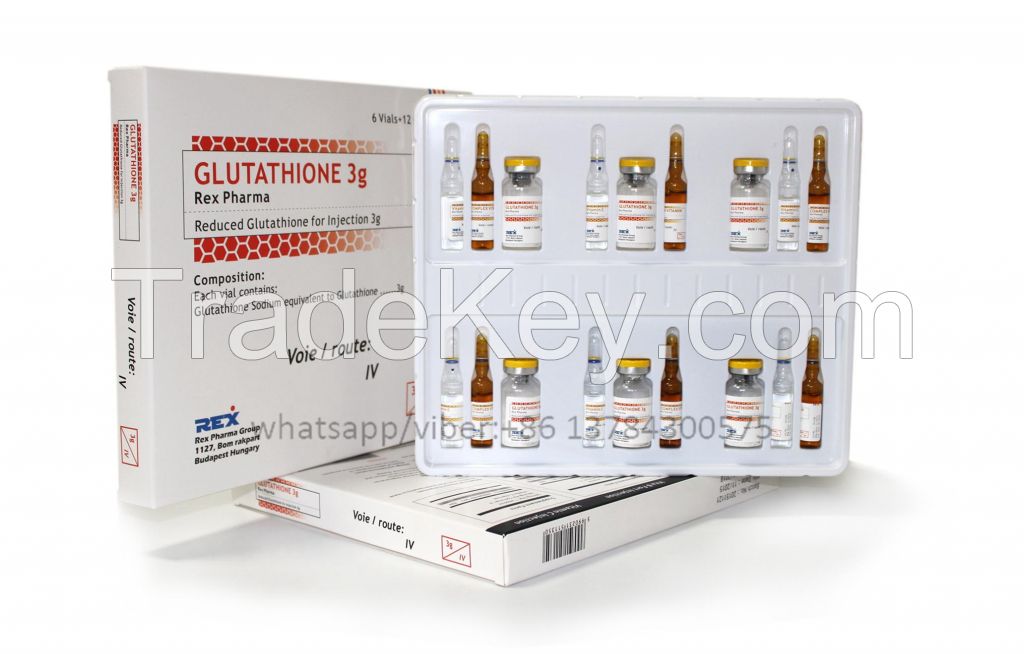 injectable skin whitening Glutathione for injection 3000mg