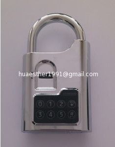 fingerprint password padlock