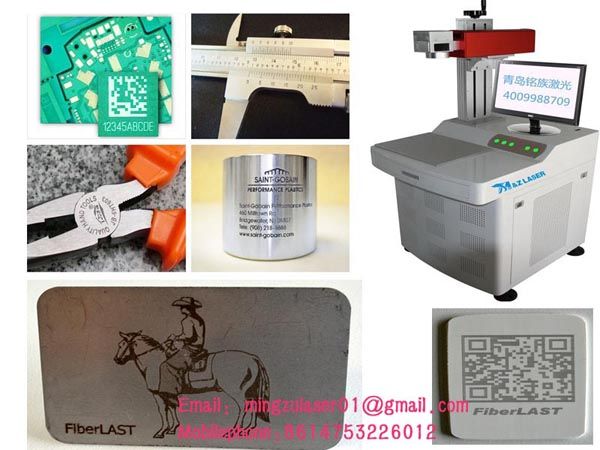 2014 China Hot Sale Cheap Bearing Metal optical 20w Fiber Laser Marking Machine Price