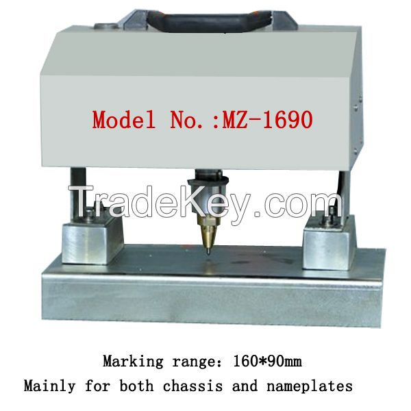 hot sale portable pneumatic dot peen marking machine vin number chassis number engraving machine