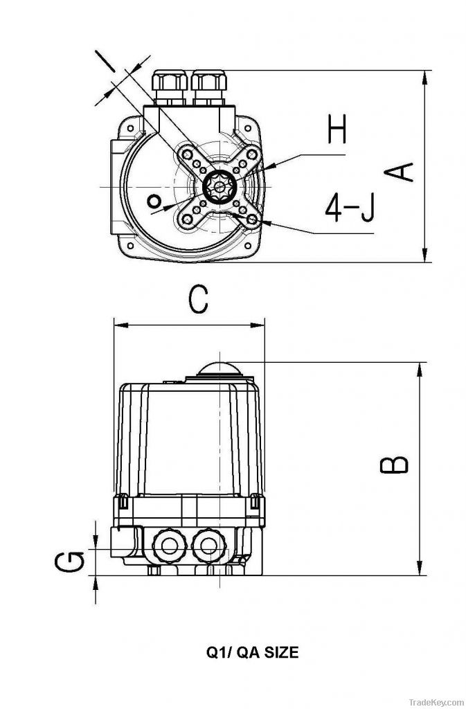 Quarter-Turn Electric Actuator (QA)