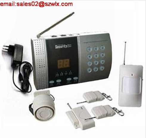 Wireless Home Security Alarm System with 68 control zones with led dispaly | alarm host
