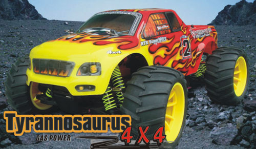 Tyrannosaurus 1:10 Nitro 4WD Off-Road Truck(RTR)