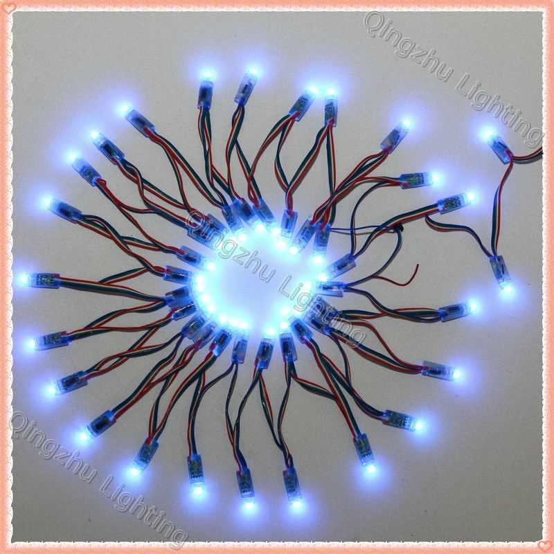 9mm outdoor single color waterproof p10 led module string