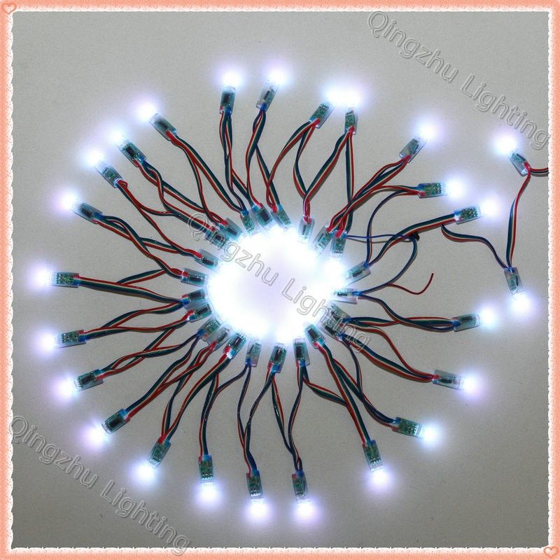 9mm outdoor single color waterproof p10 led module string