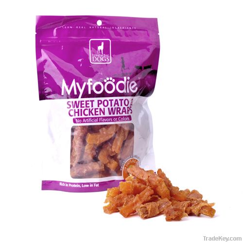 Myfoodie All Natural Chicken Potato Freeze Dried Dog Treats 16&8 oz