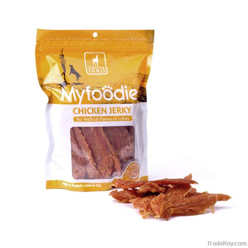 Myfoodie All Natural Tasty Chicken Jerky  Dog Treats Chews 16&5oz