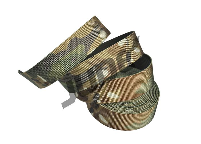 Woodland Camouflage Polyester Webbing \ Woodland Digital Camouflage Webbing