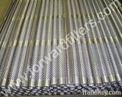 perforated stainless steel filter/spiral welded filter/wire mesh