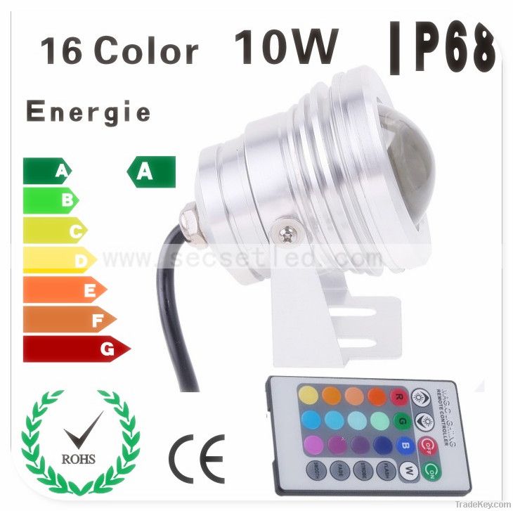 IP68 Waterproof 10W Led Underwater Light