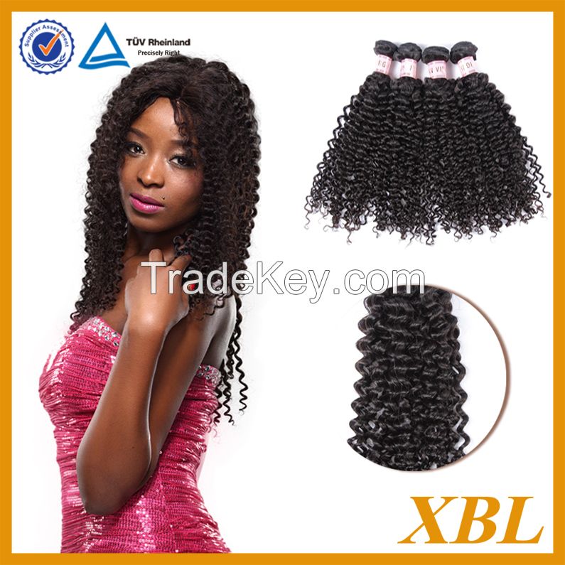 7A New arrival XBL human hair Indian virgin hair extention